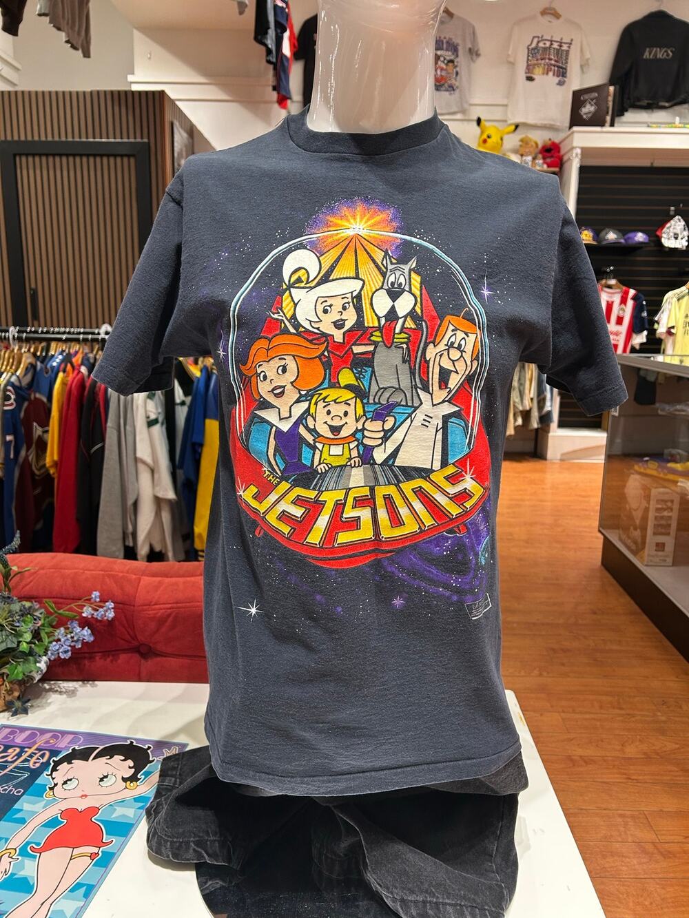 1990 The Jetsons Hanna Barbera Cartoon Single Stitch Vintage 90s Shirt Size L